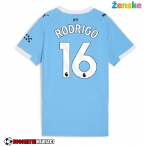 Ženske Nogometnih dresov Manchester City Rodri Hernandez #16 Domači 2025-26 Kratki rokavi